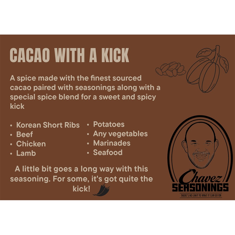 Cacao With a Kick! 2.5 oz